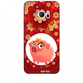 Ốp lưng dành cho điện thoại HTC 10 Happy New Year Mẫu 2