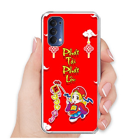 Ốp lưng dẻo cho điện thoại OPPO RENO4 - 0473 TAILOC01 - Hàng Chính Hãng