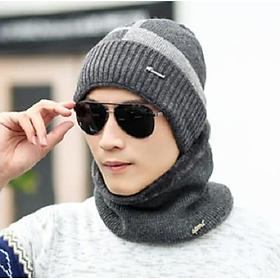 NÓN MŨ LEN NAM SQUARE KÈM KHĂN CHOÀNG THỜI TRANG HÀN QUỐC DN19112303