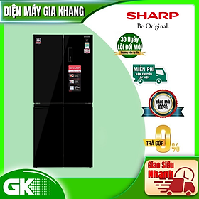 Tủ lạnh Sharp Inverter 401 lít SJ-FXP480VG-BK - chỉ giao HCM
