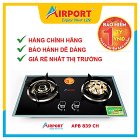 Mua Bếp Gas Âm Cao Cấp AirPort - APB 839 CH - Hàng Chính Hãng