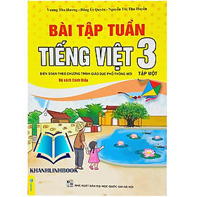 Sách - Bài Tập Tuần Tiếng Việt Lớp 3 - tập 1 Cánh Diều