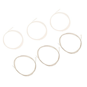 Professional Acoustic Classical Guitar Replacement String Set, Pack of 6