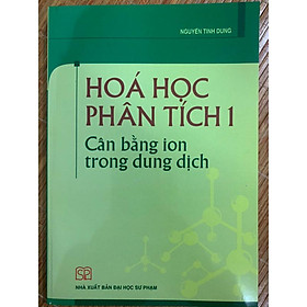 Hình ảnh Sách - Hoá học phân tích 1 cân bằng ion trong dung dịch