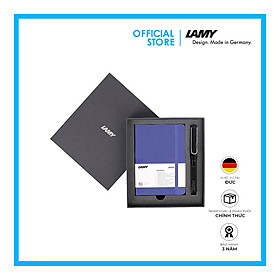 Gift Set Lamy Notebook A6 Softcover Blue + Lamy Safari Shiny Black - GSA6-SA0012