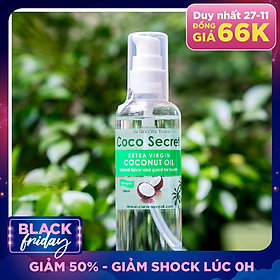 Dầu dừa ép lạnh tinh khiết Coco-Secret 100 ml