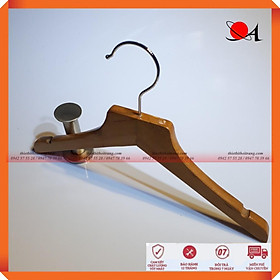 Mua Bộ 5 Móc Áo Trẻ Em Bằng Gỗ Vàng Sáng Cao Cấp(SPE-5MGTEVV-KĐ-VB10)