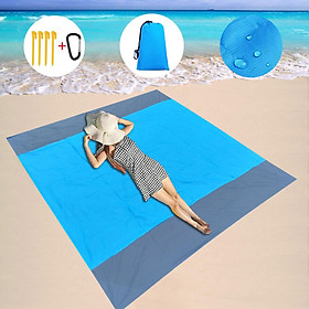 Oversized Beach Blanket Lightweight Fast Drying Durable Compact Picnic Mat