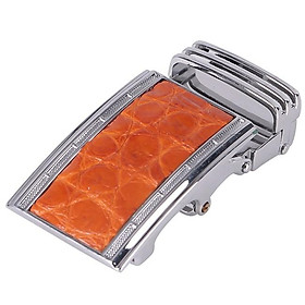 Đầu khóa da cá sấu Huy Hoàng 3,5P đầu trắng màu đen, nâu đất, vàng bò, nâu đỏ HT9209-10-11-12