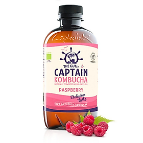 TRÀ DƯỠNG SINH KOMBUCHA HỮU CƠ VỊ MÂM XÔI 400ML