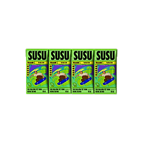 SỮA CHUA UỐNG SUSU IQ HƯƠNG TÁO NHO