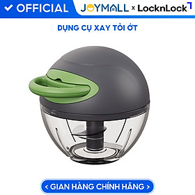 Mua Dụng Cụ Xay Thực Phẩm Mini Lock&Lock CKS321GRN CKS309  Hàng Chính Hãng  lưỡi dao inox  lực nghiền mạnh - JoyMall