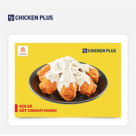 Giftpop - Chicken Plus Voucher Đùi gà sốt Creamy Onion