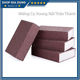 Mua Miếng Cọ Xoong Nồi Thần Thánh Màu Nâu Siêu Sạch Hàng Xuất Nhật