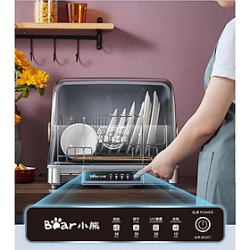 Tủ Sấy Khử Trùng, Máy Sấy Chén Bát Đĩa Gia Đình Công Suất 280W, Dung Tích 26L Công Nghệ Khử Khuẩn, Khử Trùng Bằng Tia UV - Hàng Nhập Khẩu
