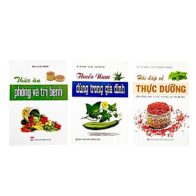 Sách - Thức Ăn Phòng Ngừa Và Trị Bệnh - Trọn Bộ 3 Cuốn - Việt Thư