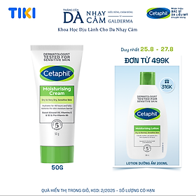 Kem dưỡng ẩm Cetaphil Moisturizing Cream 50g