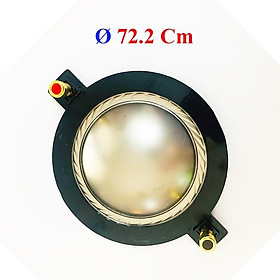 Coil Loa Treble 72.2 mm màng Titan có cọc - Côn loa tép 72.2 mm titan loại đẹp có càng