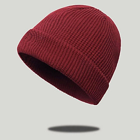 Mũ len tròn dệt kim thu đông beanie kiểu yuppie dưa hấu phong cách hipop dành cho cả nam và nữ nhiều màu - Smice House