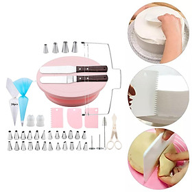 Set of 62 Cake Decorating Kit DIY Accessories Baking Tools for Kids Adults Pastry Baking