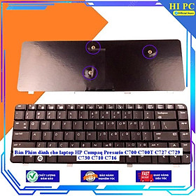 Bàn Phím dành cho laptop HP Compaq Presario C700 C700T C727 C729 C730 C710 C716 - Hàng Nhập Khẩu
