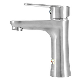 Vòi Lavabo Nóng Lạnh Inox 304 Eurover 4128