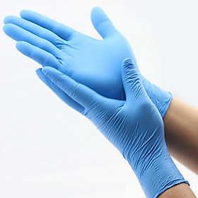 Găng tay y tế Nitrile không bột Vietglove đủ màu đen trắng xanh hộp 100 chiếc EZCARE