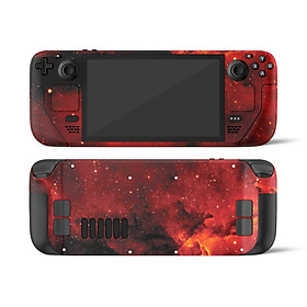 Mua Skin dán Steam Deck mẫu Red Fire Stardust Galaxy (Đã cắt sẵn chi tiết  dễ dán)