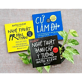 Combo 3 cuốn: Nghệ Thuật PR Bản Thân + Nghệ Thuật Đánh Cắp Ý Tưởng + Cứ Làm Đi - Bản Quyền - PR bản thân