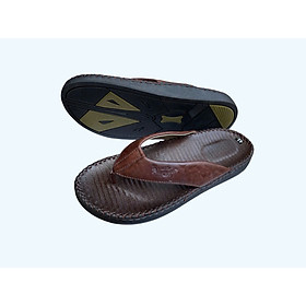 DÉP KẸP CHẤT LIỆU DA BÒ VATIS V17062