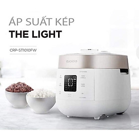 Nồi Cơm Điện Cuckoo ST1010FW / ST0610FW , Áp Suất Kép, Nồi Cơm Điện 1L, Lòng Nồi Chống Dính Xwall, Nội Địa Hàn - ST1010FW - 1.8L