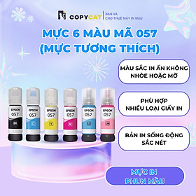 Mua Mực in Epson mã 057 (TƯƠNG THÍCH) dùng cho máy L8050  L18050