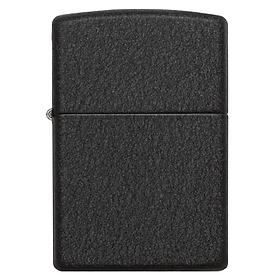Bật Lửa Zippo Chính Hãng Mỹ Black Crackle 236 Đen Nhám Sần Cầm Chắc Tay