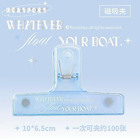 U-Trends Kẹp Giấy Nhựa ROSY POSY Xanh RPY23 60020906