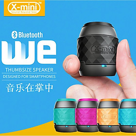 Âm thanh Bluetooth Loa siêu trầm Mini X-Mini Loa Bluetooth không dây di động Loa quà tặng ngoài trời Màu sắc: Đen