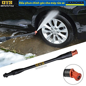 Mua Đầu phun chỉnh góc xoay 360 độ  kiêm béc phun cho máy rửa xe cao áp Karcher K1  K2 - K7  xịt gầm xe  nóc xe ô tô