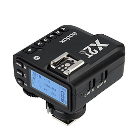Bộ Kích Hoạt Đèn Flash Không Dây Godox X2T-C E-TTL II Cho Máy Ảnh DSLR Canon V1 TT685C TT350C V860II-C TT600 AD200 AD200Pro Và iPhone X / 8/8 Plus HUAWEI P20 Pro / Mate 10 Samsung S8 Note8 - Đen (2.4G) (1/8000s HSS)