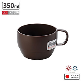Cốc Nhựa Tiện Dụng Inomata 350ml Dáng Thấp - Nội Địa Nhật Bản