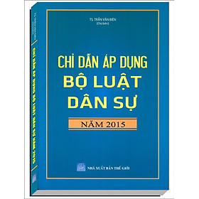 Chỉ dẫn áp dụng Bộ Luật Dân sự 2015