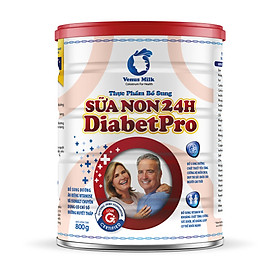 Sữa non 24h Diabet Pro hỗ trợ tiểu đường, huyết áp