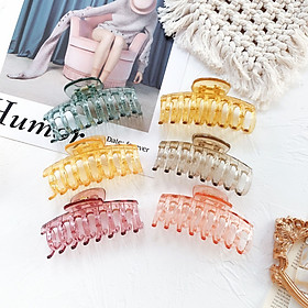 Kẹp tóc càng cua dễ thương nhựa trong siêu bền KAH188 và những mã khác (Giao màu ngẫu nhiên)