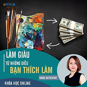 - Khóa học PHÁT TRIỂN CÁ NHÂN- Làm giàu từ những điều bạn thích- UNICA.VN