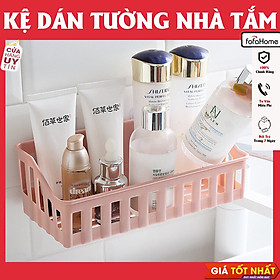 Kệ Nhựa Đan Lưới Để Đồ Nhà Tắm Dán Tường - Kệ Nhựa Dán Tường Dày Dặn Chắc Chắn Chịu Lực Tốt Giao Màu Ngẫu Nhiên