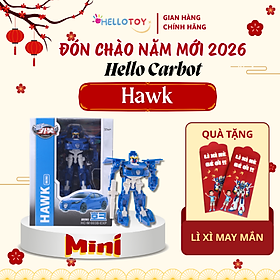 Đồ Chơi Mô Hình Lắp Ráp Xe Hơi Biến Hình HELLO CARBOT Mini Hawk