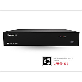 Mua Đầu Ghi Hình IP Ai PoE 32 Kênh Vantech VPH-N4432-hàng chính hãng