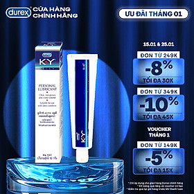 Combo 2 gel bôi trơn Durex K-Y Jelly 50g ( KY Jelly)