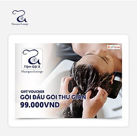 Giftpop - Tiệm Gội Ả Voucher Gội Đầu Thư Giãn 40 Phút