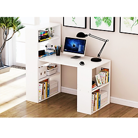 Mua Bàn làm việc có kệ sách màu sắc tinh tế FNL-04