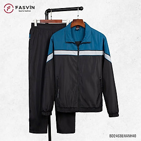 Bộ quần áo thể thao nam FASVIN BD24638.HN chất vải gió dán 02 lớp dày dặn ấm áp