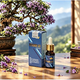 Vitamin D3 Kingphar , dạng nhỏ giọt, chai 10ml